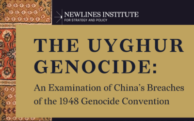 The Uyghur Genocide: An Examination of China’s Breaches of the 1948 Genocide Convention
