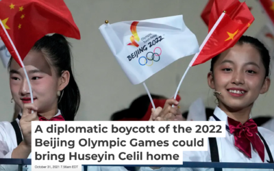 A diplomatic boycott of the 2022 Beijing Olympic Games could bring Huseyin Celil home